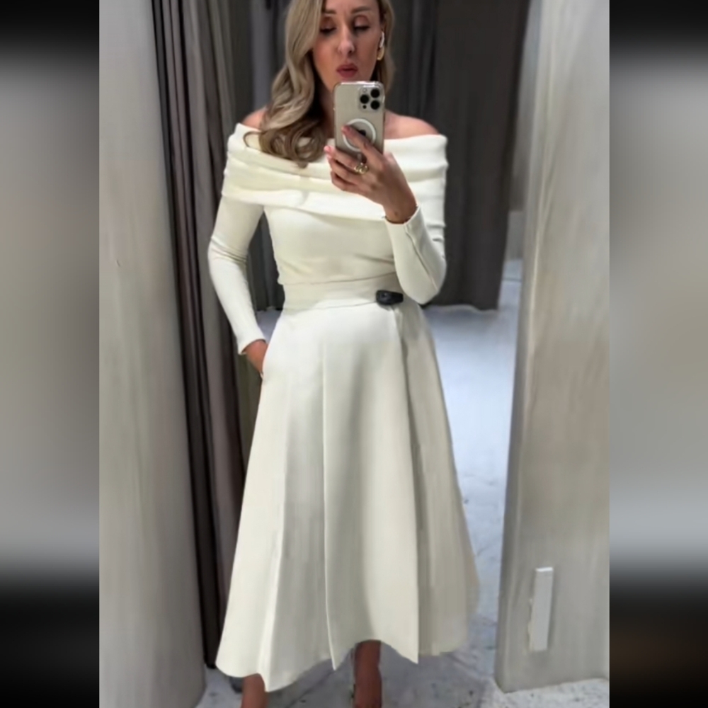 Zara Box Pleated Skirt - Picture 10 of 11